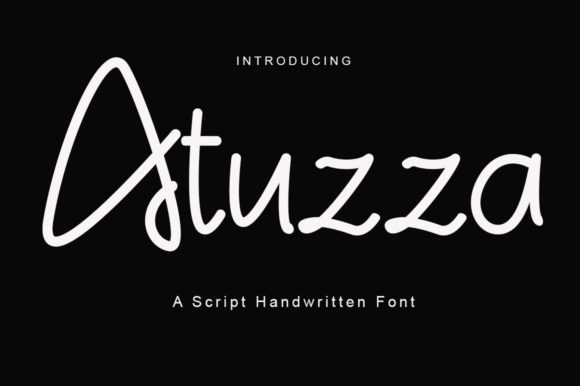 Atuzza: A Bold Script Font for Engaging Brand Content