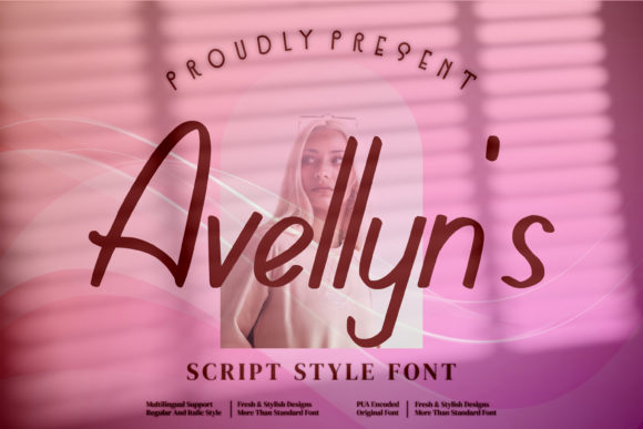 Avellyn s: A Delicate Script Font for Elegant Web Design