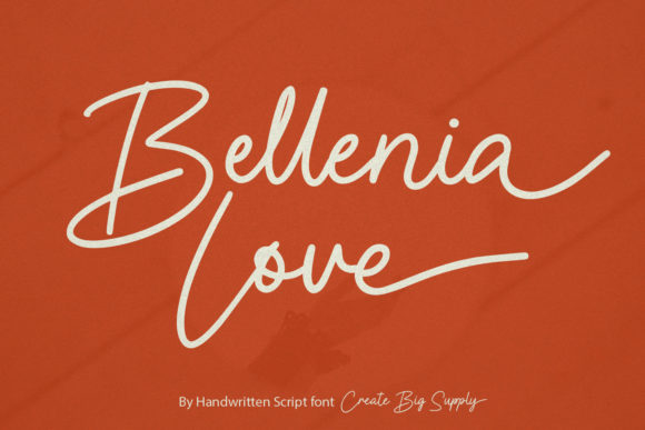 Bellenia Love: A Script Amp Font for Elegant Projects