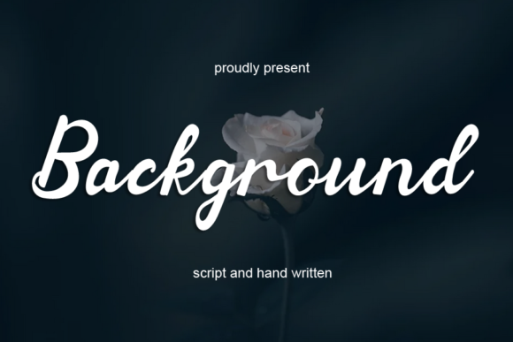 Bring Elegance to Your Handmade Creations with Background Font