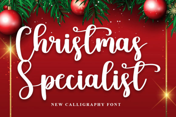 Christmas Specialist: A Versatile Script Font for Creative Projects