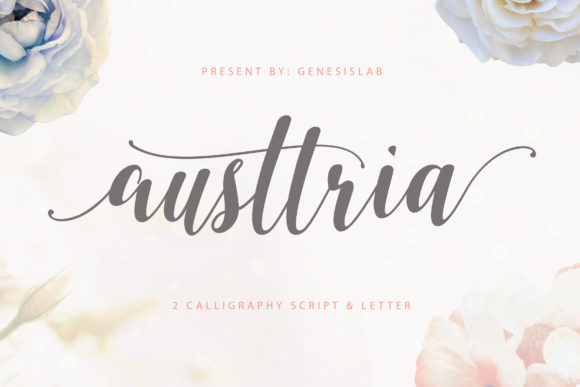 Discover Austtria: A Charming Handwritten Font for Crafters
