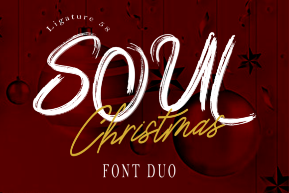 Discover Soul Christmas: A Versatile Font for Creative Branding