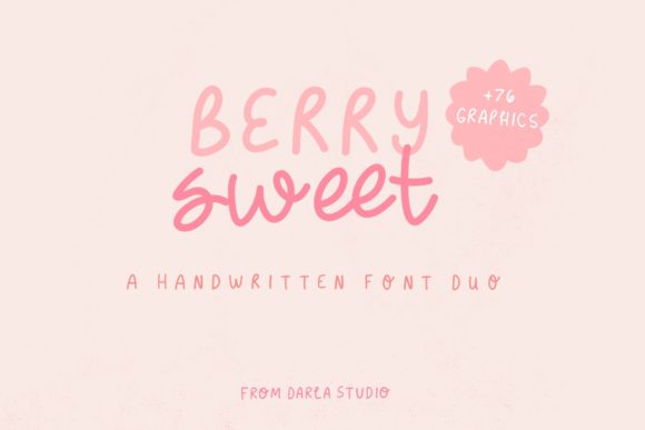 Discovering Berry Sweet: A Handwritten Font for Editorial Charm