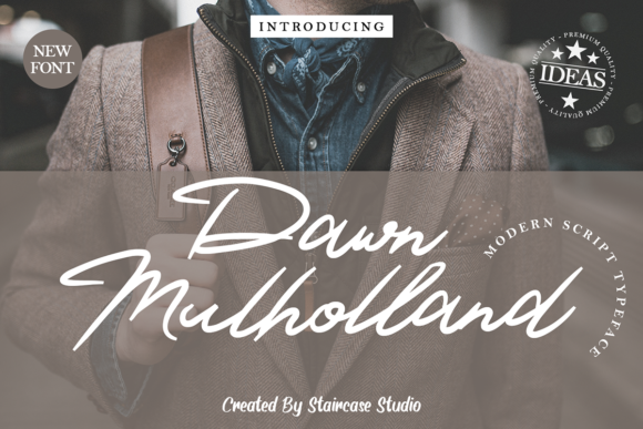 Elevate Your Brand with Dawn Mulholland Font