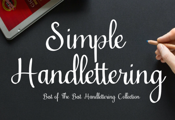 Elevate Your Craft with Simple Handlettering Font