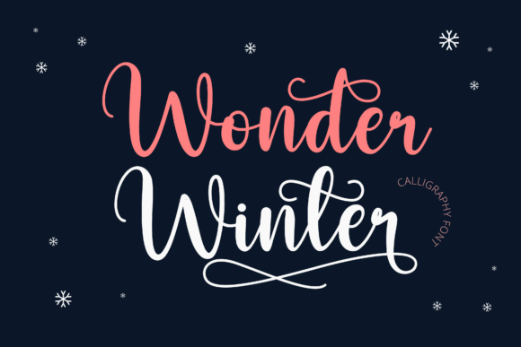 Elevate Your Web Design with Wonder Winter Font