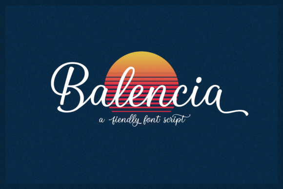 Enhance Your Brand with Balencia: A Stylish Script Font