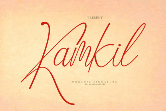 Enhance Your Brand with Kamkil: A Versatile Script Font