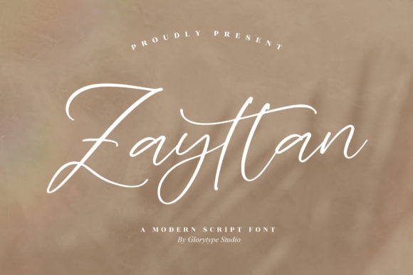 Enhance Your Campaign with Zayttan: A Modern Script Font