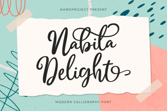 Enhance Your Web Design with Nabila Delight Font