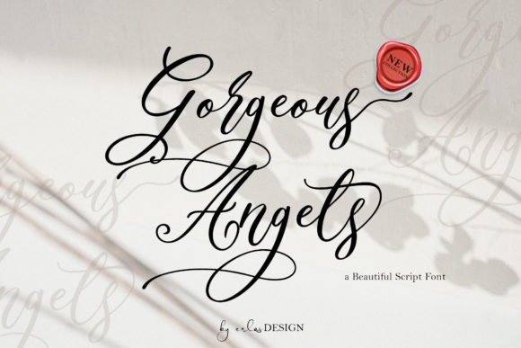 Gorgeous Angels: A Modern Handwritten Font for Stunning Visuals