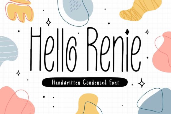 Hello Renie: A Handwritten Font for Sweet and Delicate Web Designs