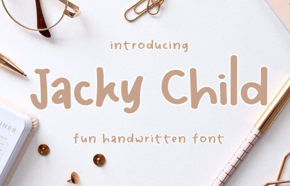 Jacky Child: A Versatile Font for Editorial Design