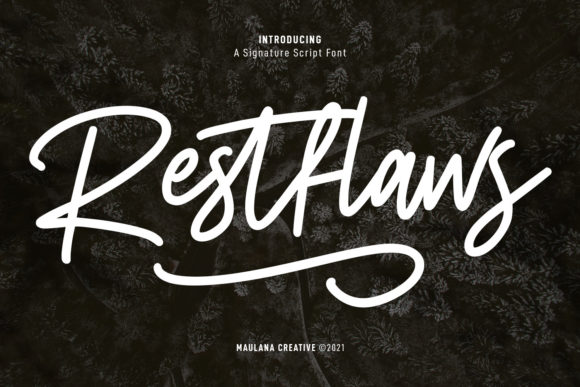 Restfaws: The Perfect Script Font for Engaging Campaigns
