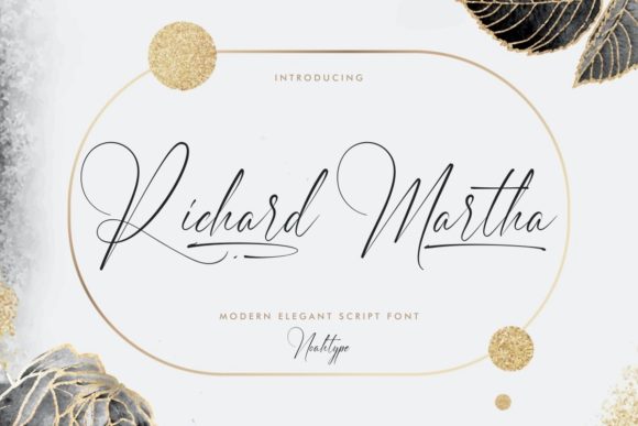 Richard Martha: A Stylish Script Font for Modern Web Design