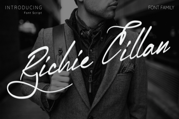 Richie Cillan: Elevate Your Brand with This Elegant Script Font