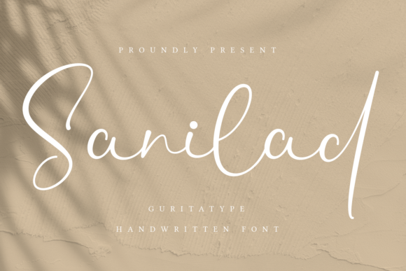 Sanilad: A Versatile Script Font for Modern Design