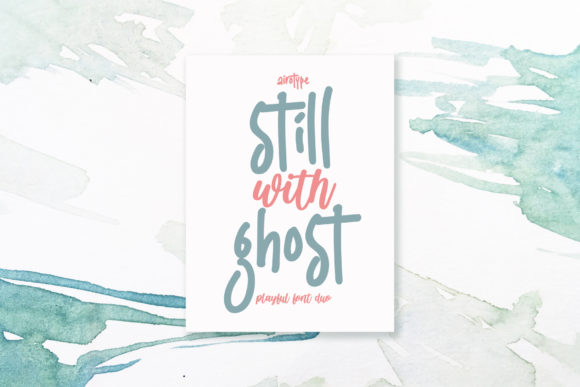 Still with Ghost: A Playful Font for Engaging Campaigns