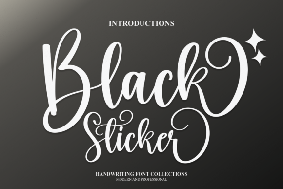 Transform Your Brand with Black Sticker Font