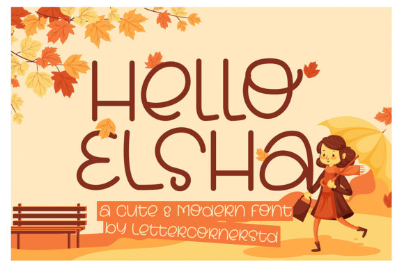 Transform Your Brand with Hello Elsha Font