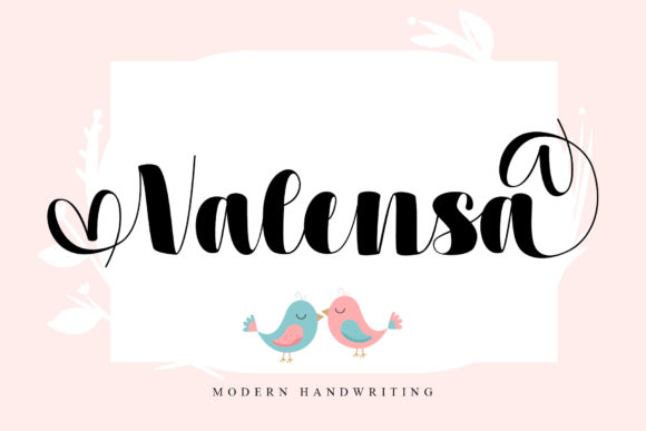 Valensa: A Modern Script Font for Editorial Elegance
