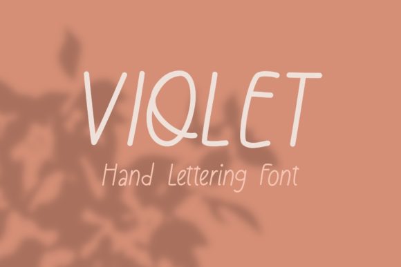 Violet: A Charming Handwritten Font for Web Design