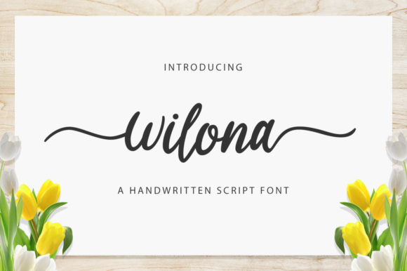 Wilona: A Versatile Script Font for Web Design
